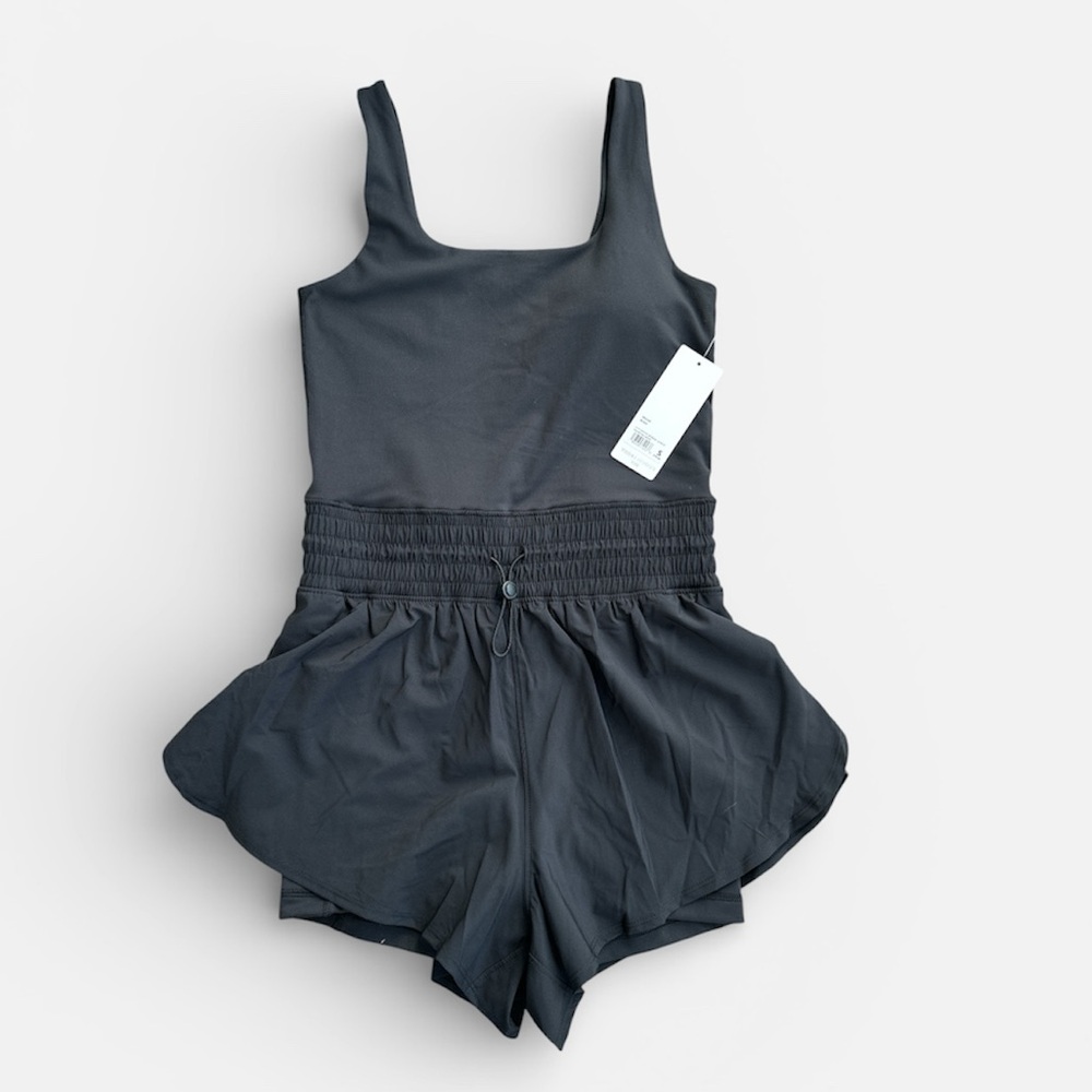 Yogalicious Lux Black Active Romper